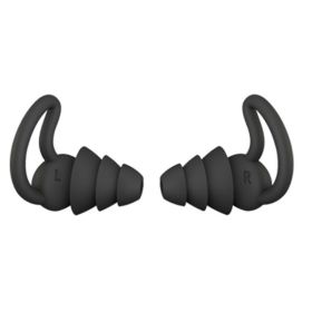 Anti-noise Sleep Earplugs (Color: Black)