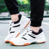 New comfortable breathable tennis shoes beef tendon sole anti-slip cushioned leisure badminton shoes comprehensive training men's shoes table tennis s