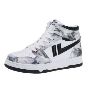 Women's new comfortable breathable fashion high top board shoes sports casual shoes (Color: GRAY, size: 36.0)