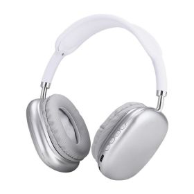 P92 bluetooth headset headset cell phone heavy bass wireless sports game universal headset (Color: White)