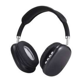 P92 bluetooth headset headset cell phone heavy bass wireless sports game universal headset (Color: Black)