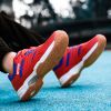New comfortable breathable tennis shoes beef tendon sole anti-slip cushioned leisure badminton shoes comprehensive training men's shoes table tennis s