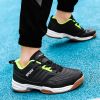 New comfortable breathable tennis shoes beef tendon sole anti-slip cushioned leisure badminton shoes comprehensive training men's shoes table tennis s