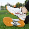 New super light breathable couple badminton shoes Fashion comfortable men's sports shoes tennis shoes