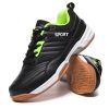 New comfortable breathable tennis shoes beef tendon sole anti-slip cushioned leisure badminton shoes comprehensive training men's shoes table tennis s