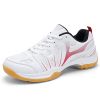 New super light breathable couple badminton shoes Fashion comfortable men's sports shoes tennis shoes