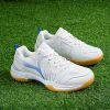 New super light breathable couple badminton shoes Fashion comfortable men's sports shoes tennis shoes