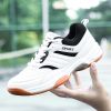 New comfortable breathable tennis shoes beef tendon sole anti-slip cushioned leisure badminton shoes comprehensive training men's shoes table tennis s