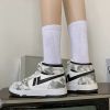 Women's new comfortable breathable fashion high top board shoes sports casual shoes