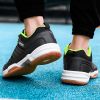 New comfortable breathable tennis shoes beef tendon sole anti-slip cushioned leisure badminton shoes comprehensive training men's shoes table tennis s